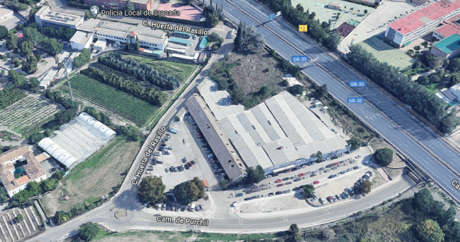 Terrenos en los que se proyecta el centro comercial.