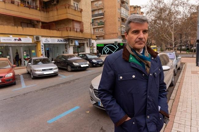 César Díaz, en el Zaidín.