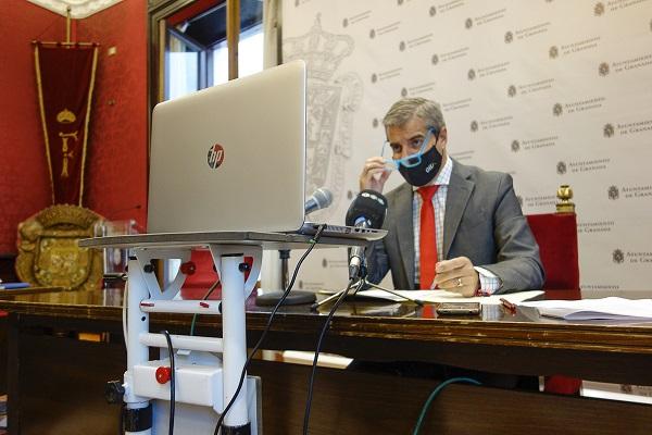 César Díaz, este viernes en rueda de prensa.