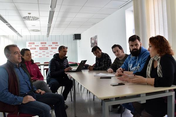 Reunión de IU con representantes del comité de empresa de Cetursa.