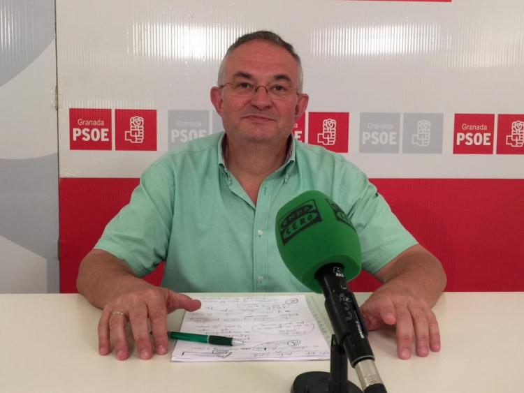 El secretario general del PSOE de la capital, Chema Rueda.