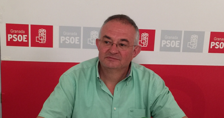 El secretario general del PSOE de la capital, José María Rueda.