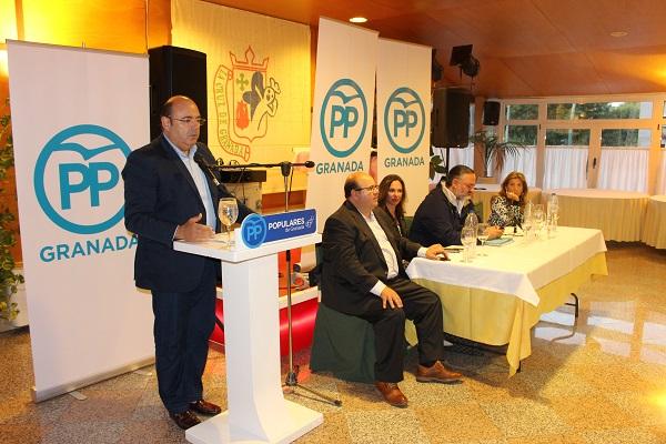 Sebastián Pérez durante su intervención.