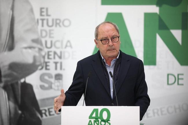 El secretario de Organización del PSOE de Andalucía, Juan Cornejo, en una imagen de archivo.