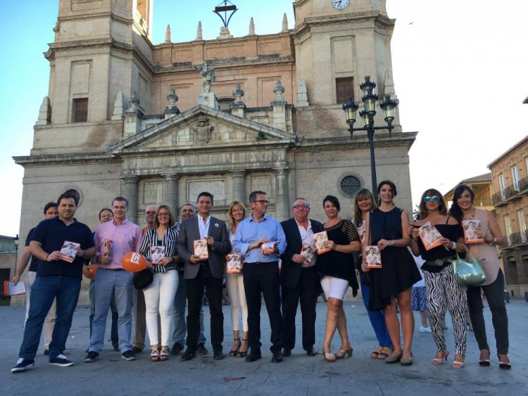 El equipo de Ciudadanos este viernes en Santa Fe.