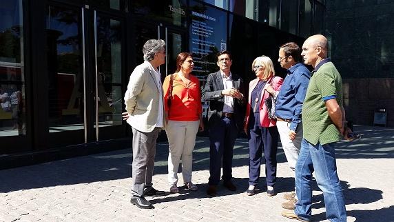 Paco Cuenca, en el Palacio de Congresos. 