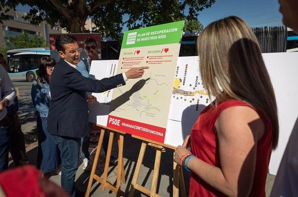 Cuenca, este miércoles explicando su proyecto. 