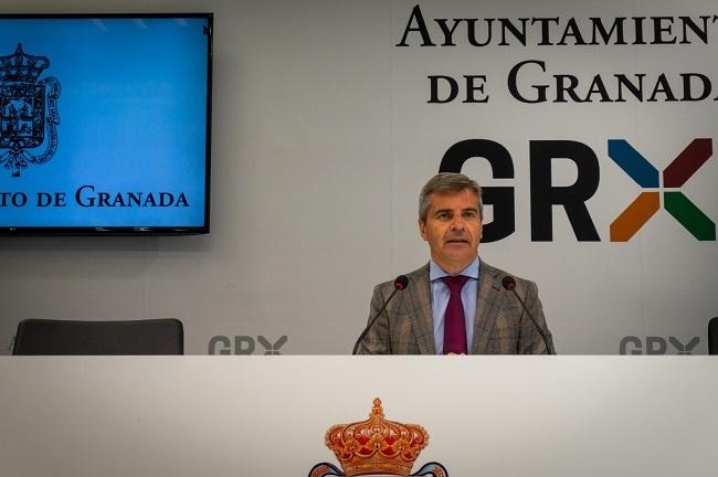 César Díaz, en rueda de prensa.