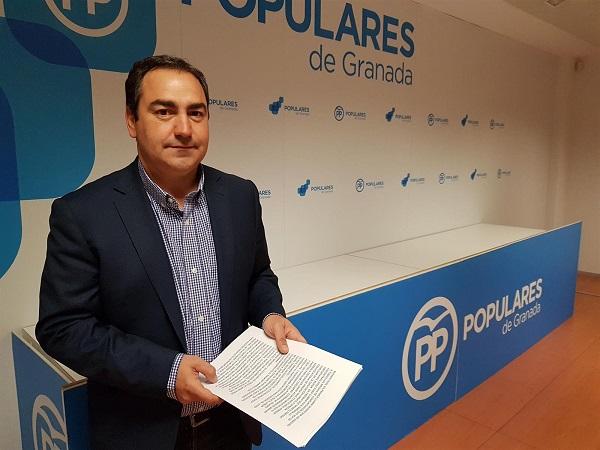 El diputado provincial del PP Eduardo Martos.