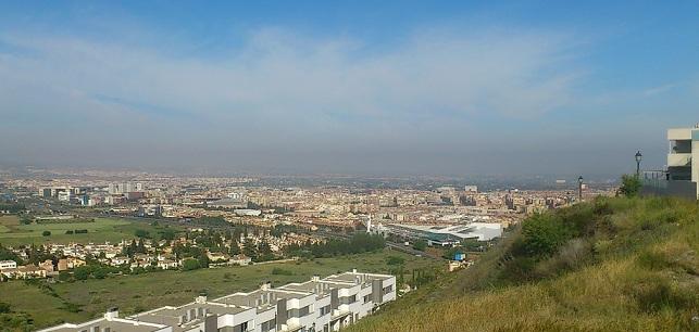 Vista de Granada desde los Rebites. 