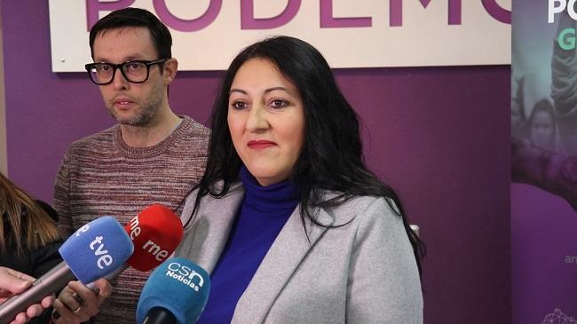 Alejandra Durán, en la rueda de prensa de este lunes.