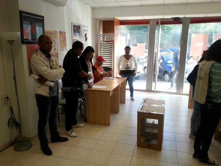 Imagen de la votación para las elecciones de República Dominicana.