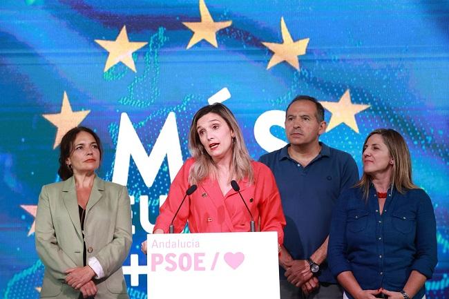 La portavoz del PSOE-A, María Márquez.