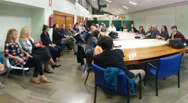 El encuentro con las bases celebrado este viernes para decidir la posición de Vamos Granada. El encuentro con las bases celebrado este viernes para decidir la posición de Vamos Granada.