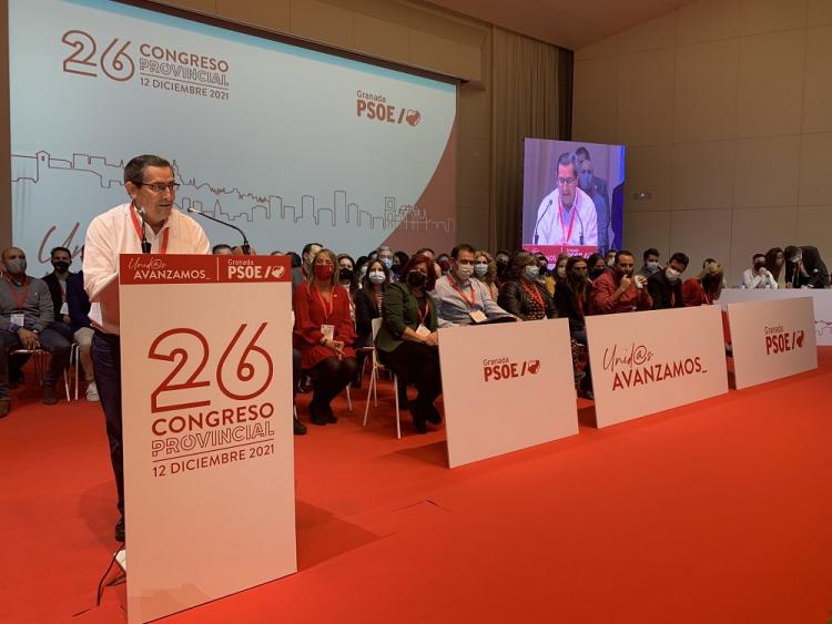 Entrena, clausura el Congreso ante su nueva ejecutiva.