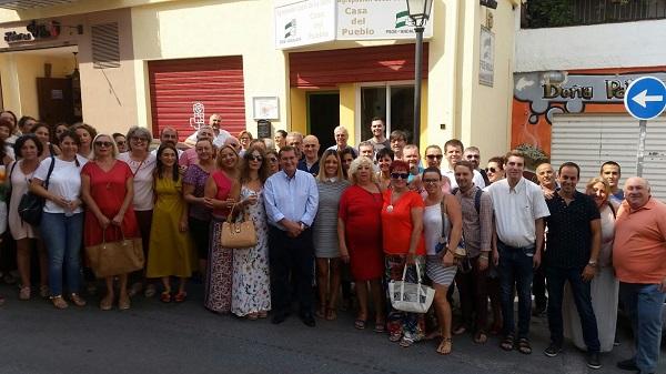 Entrena en un acto en La Zubia.