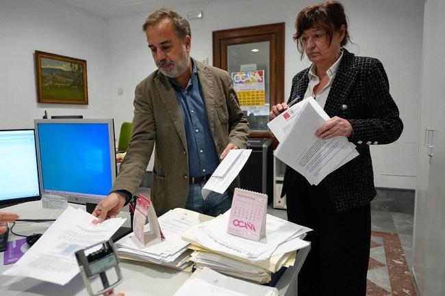 Eva Fernández y Jacobo Calvo.