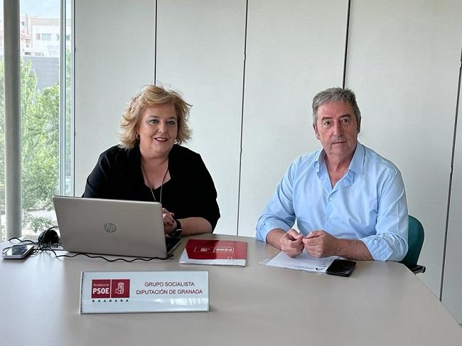 Manuel Martínez con Fátima Gómez.