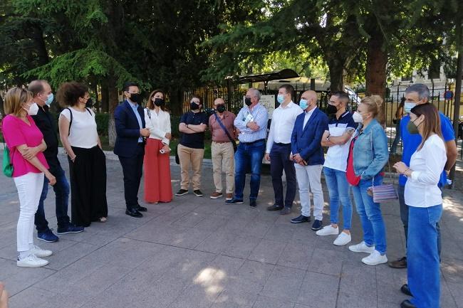 Imagen de archivo de representantes socialistas en el Consorcio.