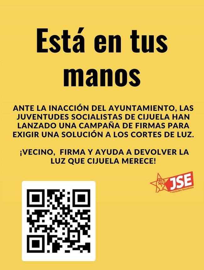 Cartel de la campaña.
