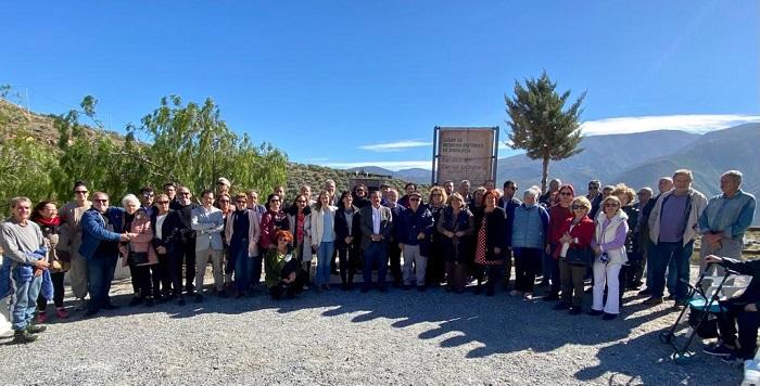 El PSOE ha recordado, en El Carrizal de Órgiva, a las víctimas de la represión y dictadura franquista.
