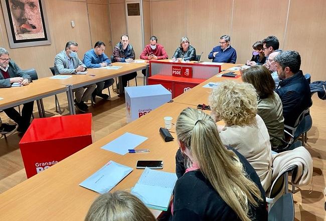 Reunión de la Ejecutiva Provincial celebrada este lunes.