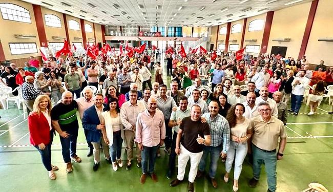 Candidatos y canidatas socialistas del Área Metropolitana. 