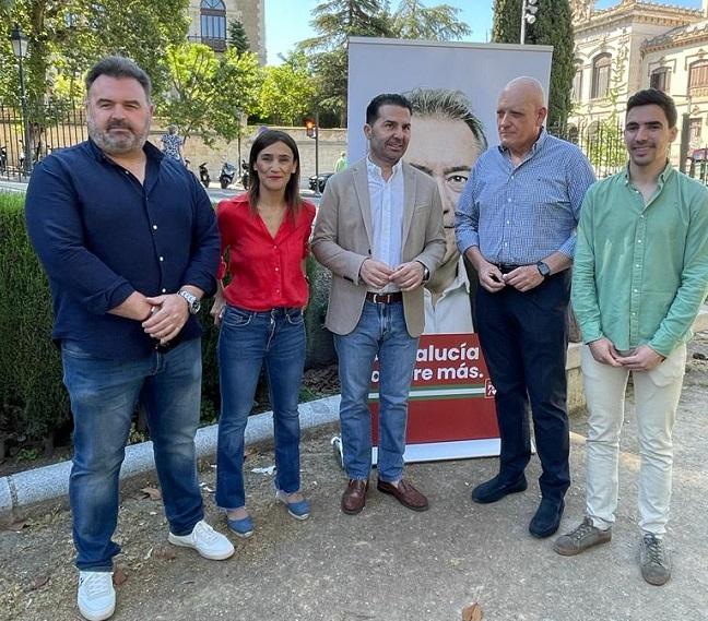 Candidatos y candidatas del PSOE de Granada.