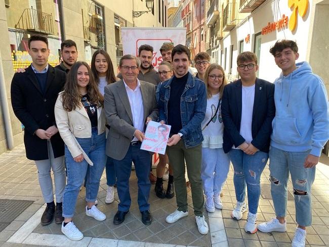 Entrena con los representantes de Juventudes Socialistas de Granada.