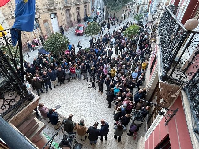 Imagen de la concentración en Loja.