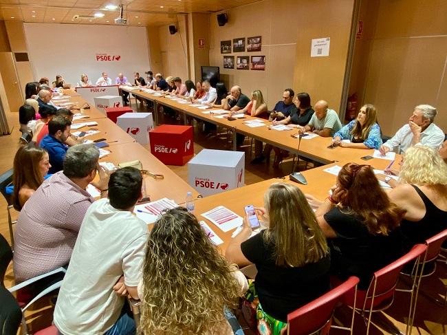 Reunión de la Ejecutiva socialista.