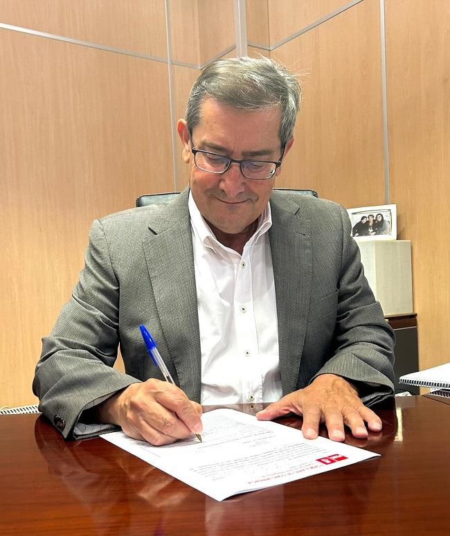 José Entrena firma su aval a Pedro Sánchez.
