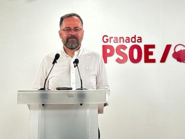 Juanjo Ibáñez, este miércoles, en rueda de prensa.