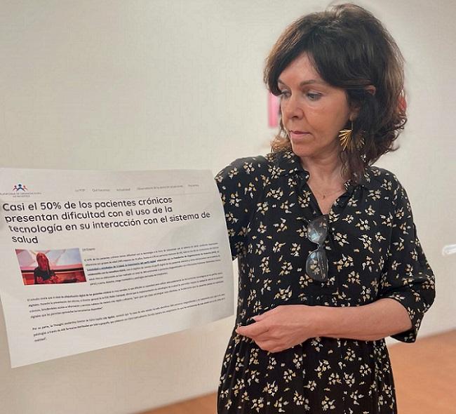 Ángeles Prieto, este miércoles en rueda de prensa.