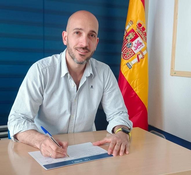 Ángel Balderas, presidente del PP de La Zubia.