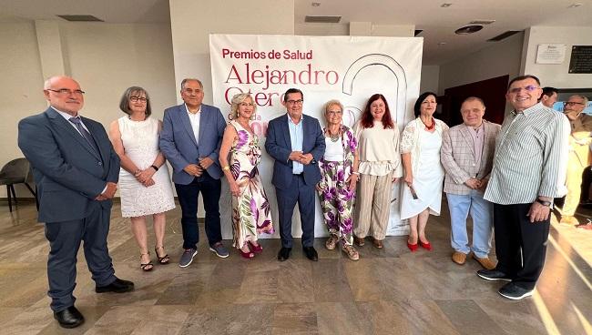 José Entrena y Francisca Santaella con los premados.