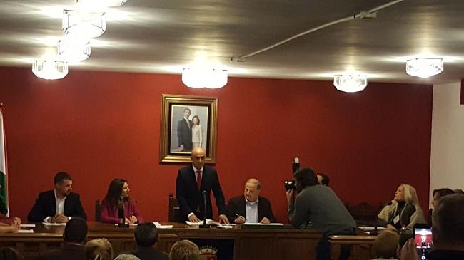Toma de posesión de José Antonio Molinos. Toma de posesión de José Antonio Molinos.