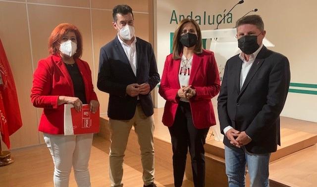 De izquierda a derecha, Elvira Ramón, Alejandro Zubeldia, Inmaculada Oria y Francisco Javier Aragón.