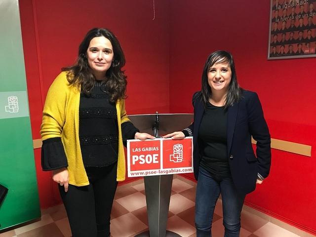 María Jesús Muñoz (izqda.) y Vanessa Polo.