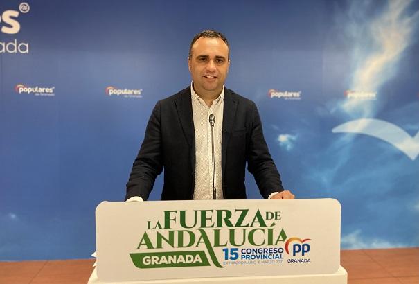 Francisco Rodríguez, este jueves, en la presentación de su precandidatura.