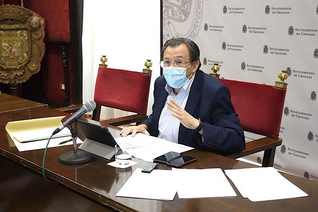 Carlos Ruiz Cosano, este miércoles. Carlos Ruiz Cosano, este miércoles.