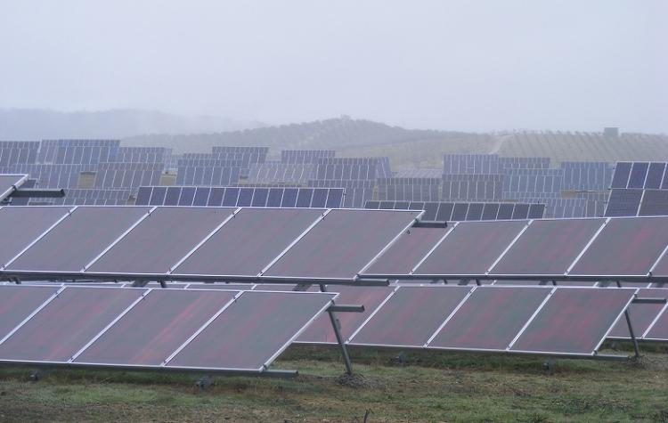 Planta solar en Las Gabias.