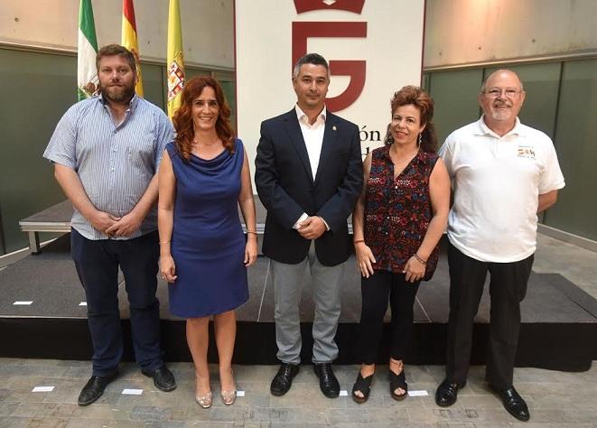 Representantes de IU y Vamos, Granada en la Diputación. 