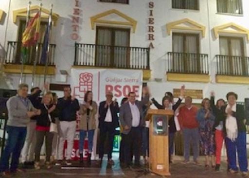 Acto del PSOE en Güéjar Sierra.