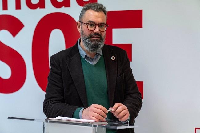 El responsable de política municipal del PSOE de Granada, Pablo Hervás.