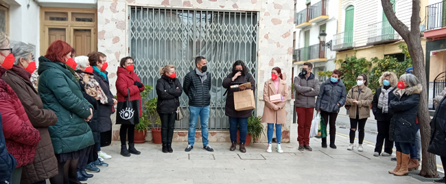 Homenaje celebrado este jueves en Lanjarón. 