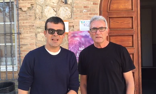 Honrubia y Cañamero, en Iznalloz. Honrubia y Cañamero, en Iznalloz.