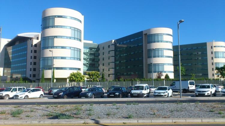 El nuevo Hospital en el PTS.