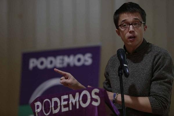 Íñigo Errejón, en una imagen de archivo en un acto en Granada. Íñigo Errejón, en una imagen de archivo en un acto en Granada.