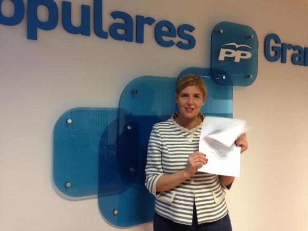 Inmaculada Hernández, portavoz del PP en La Zubia.